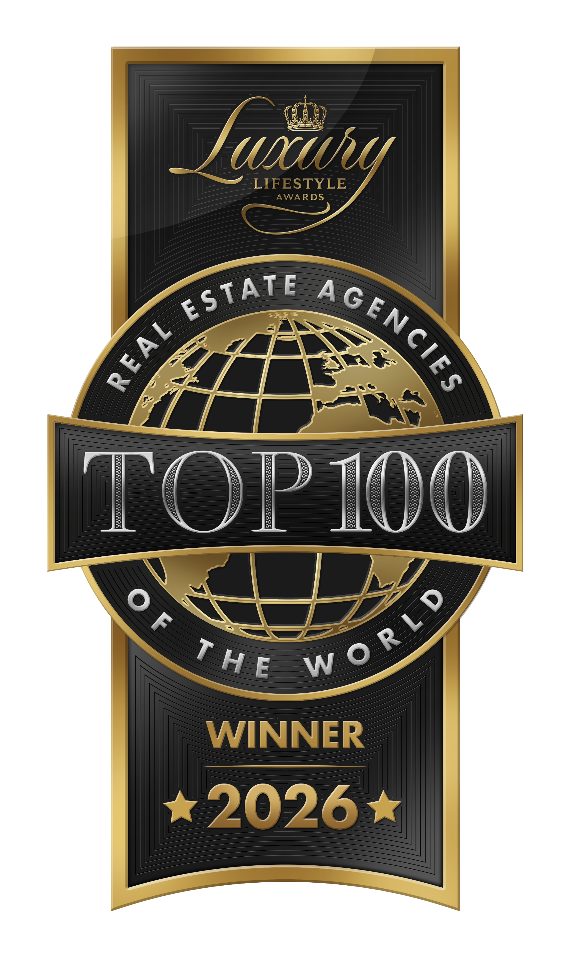 Luxury Lifestyle Awards: Top 100 Real Estate Agencies of the World, Winner 2026